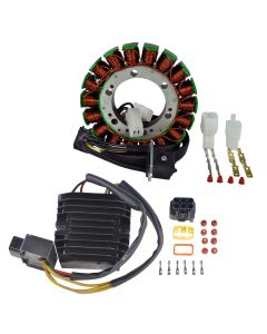 Kit Stator + Mosfet Voltage Regulator Rectifier for Arctic Cat 650 Suzuki LTA / LTF 400 Eiger 2002-2011