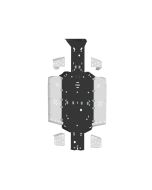 Iron Baltic Hasplåt komplett sats (Aluminium/Plast): UFORCE (Tracker) 550 / 800