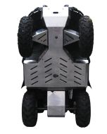 Iron Baltic Hasplåt komplett sats (Aluminium): Kymco MXU 500