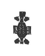 Iron Baltic Hasplåt komplett sats (Plast): Arctic Cat 550 / 700 Limited & 700 MudPro