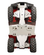 Iron Baltic Hasplåt komplett sats (Aluminium): Honda TRX 420 FA6 (IRS) / TRX 500/520 FA (IRS)