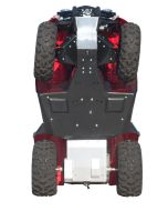 Iron Baltic Hasplåt komplett sats (Plast): Honda TRX 420 FE/FM (-2013)