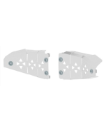 Iron Baltic Hasplåt Aluminium Främre A-armskydd (Par): Polaris Sportsman 1000 (2017+) / Sportsman Touring XP 1000 (2018+)