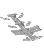 Iron Baltic Hasplåt komplett sats (Aluminium): Can-Am Outlander G2 6x6 (2017-2018)