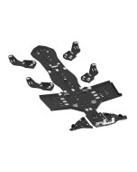 Iron Baltic Hasplåt komplett sats (Plast): Can-Am Outlander G2 6x6 (2019+)