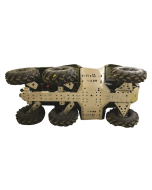 Iron Baltic Hasplåt komplett sats (Aluminium): Can-Am Outlander 6x6 450 T (2020+)