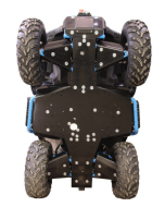 Iron Baltic Hasplåt komplett sats (Plast): Segway Snarler AT6 S