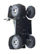 Iron Baltic Hasplåt komplett sats (Plast): CFMOTO CFORCE X5A / X6A