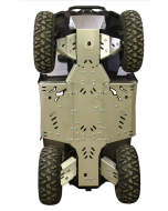 Iron Baltic Hasplåt komplett sats (Aluminium): CFMOTO CFORCE 450-L / 520-L (2022+)