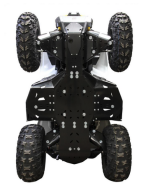 Iron Baltic Hasplåt komplett sats (Plast): Can-Am Renegade X XC (2023+)
