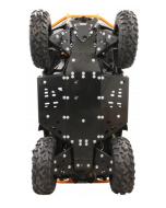 Iron Baltic Hasplåt komplett sats (Plast): Can-Am Outlander G3 MAX 850/1000 (2025+)