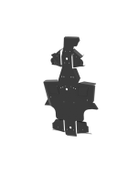 Iron Baltic Hasplåt komplett sats (Plast): Honda TRX 420 FA (-2013)