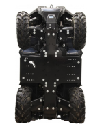 Iron Baltic Hasplåt komplett sats (Plast): Kawasaki Brute Force 450 (2025+)