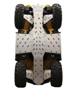 Iron Baltic Hasplåt komplett sats (Aluminium): Trapper Guardian 450L / 550L / 750L (2025+)