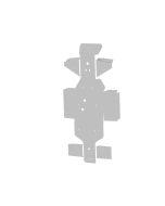 Iron Baltic Hasplåt komplett sats (Aluminium): Linhai 400