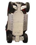 Iron Baltic Hasplåt komplett sats (Aluminium): Polaris RZR 800