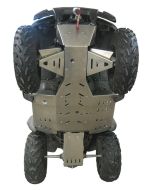 Iron Baltic Hasplåt komplett sats (Aluminium): Kawasaki KVF 650 Rigid