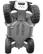 Iron Baltic Hasplåt komplett sats (Aluminium): Yamaha Grizzly 660