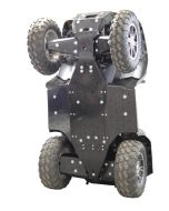 Iron Baltic Hasplåt komplett sats (Plast): Polaris Sportsman Touring 550 X2 / 850 X2 (-2014)