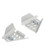 Iron Baltic Hasplåt Aluminium Främre A-armsskydd (Par): Arctic Cat 500/550/700/1000