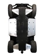 Iron Baltic Hasplåt komplett sats (Aluminium/Plast): Polaris Ranger 400 / EV