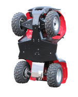 Iron Baltic Hasplåt komplett sats (Plast): Honda TRX 500 FE (2012-2013)