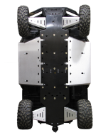 Iron Baltic Hasplåt komplett sats (Aluminium/Plast): Polaris Ranger 900 Diesel / Polaris Ranger 800 HO