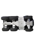 Iron Baltic Hasplåt komplett sats (Aluminium): Polaris Big Boss 800