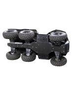 Iron Baltic Hasplåt komplett sats (Plast): Polaris Big Boss 800