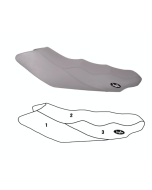 BlackTip Yamaha VX110 Deluxe/Sport Skräddarsydd Sätesöverdrag 05-09