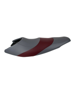 BlackTip Yamaha V1/VX/VXS Mörkgrå & Mörkröd Sätesöverdrag 10-16