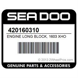 Rotax Sea-Doo 1603cc motor (longblock)