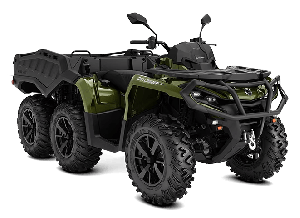 Can-Am Outlander 6X6 XU+ T - Side Wall 1000 Boreal Green T2b - 60km/h 2025