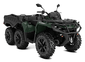 Can-Am Outlander 6X6 XU+ T - Side Wall 650 Tundra Green T2b - 60km/h 2025