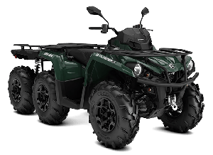 Can-Am Outlander 6X6 XU+ T - Flat Bed 450 Tundra Green T3b - 60km/h 2025