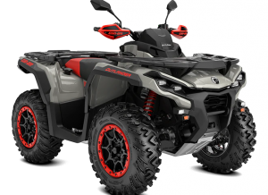 Can-Am Outlander X XC T 1000 Chalk Gray & Can-Am Red T3b 2023
