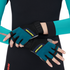 Sea-Doo Choppy-handskar korta fingrar Teal 2023