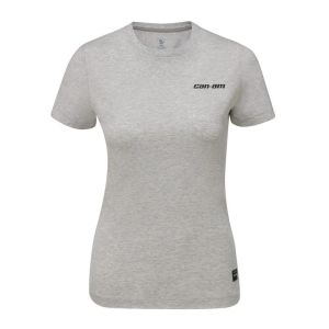 Can-Am Ladies’  Signature T-Shirt Heather Grey 2023