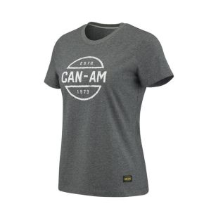 Can-Am Ladies’ 1973 T-Shirt Heather Charcoal 2023