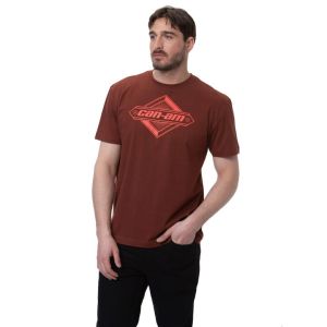 Can-Am Triagonal T-Shirt Autumn Red 2023