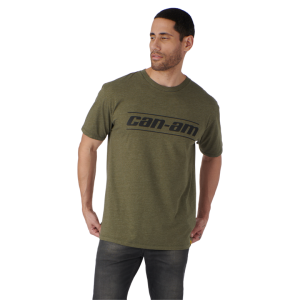 Can-Am MEN’S Signature T-shirt Army Green