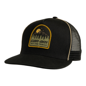 Can-Am MEN’S Flat Mesh Cap Hit the Trails One size Black
