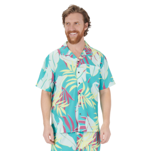 Sea-Doo Men's Button-Down Shirt Aqua 2024
