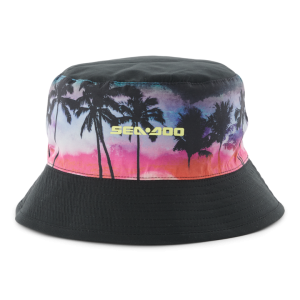 Sea-Doo Unisex Reversible Bucket Hat Black 2024