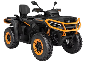 Can-Am Outlander MAX XT-P T 1000R Mineral Grey & Orange Crush T3b 2025