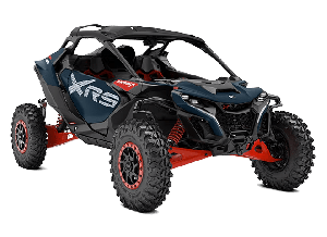 Can-Am Maverick R X RS DCT SAS 999T Dusty Navy & Legion Red INT - NRMM 2025