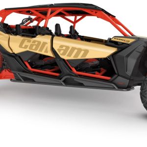 Can-Am Sten- och stubbskydd Svart Maverick MAX