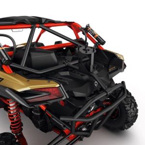 Can-Am Lonestar Racing hållare för reservdäck Svart Maverick, Maverick MAX 2021 och tidigare (utom X mr-modeller)