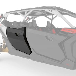 Can-Am Halvdörrar i aluminium Bak Maverick MAX