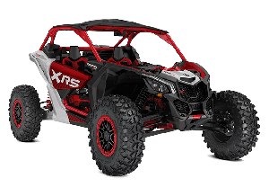 Can-Am Maverick X RS SAS Turbo RR Fiery Red & Hyper Silver INT - NRMM 2025